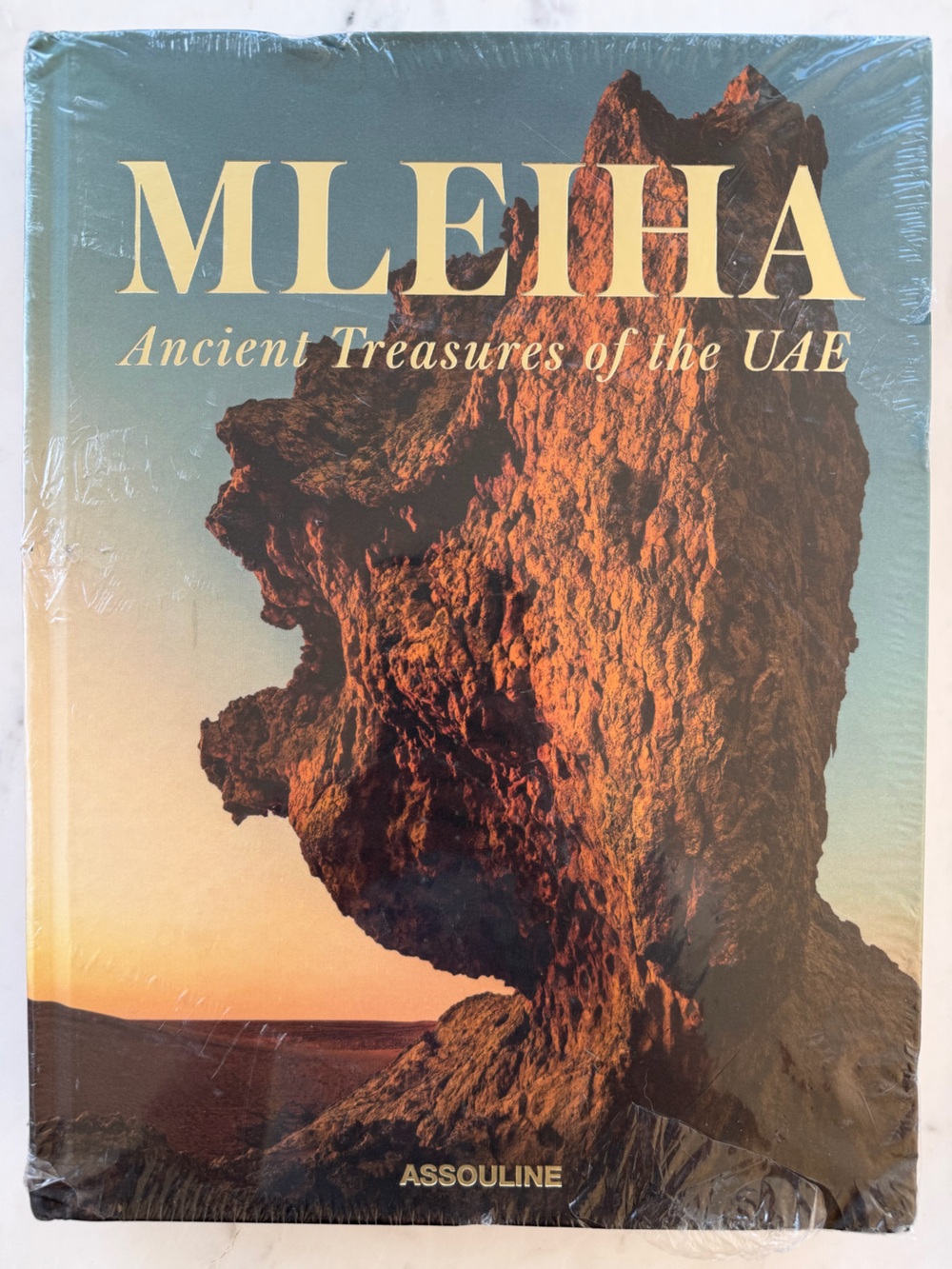 MLEIHA: ANCIENT TREASURES OF THE UAE - Assouline Book Coffee Table Book.